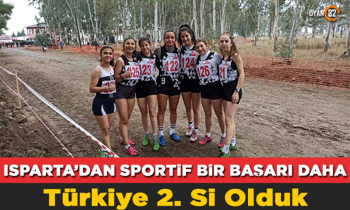 Isparta’dan Sportif Bir Başarı Daha; Türkiye 2. Si Olduk..!
