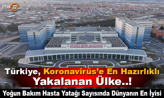 Türkiye, Yoğun Bakım Hasta Yatağı Sayısında, Dünyanın En İyisi!