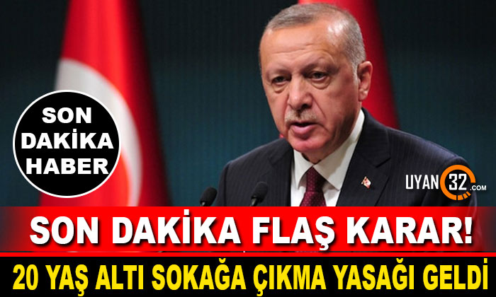 Erdoğan: 20 Yaş Altındakilere Sokağa Çıkma Yasağı Getiriyoruz