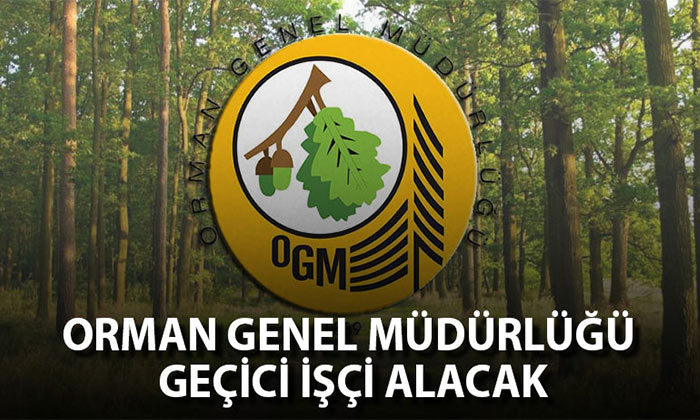 Orman Genel Müdürlüğü Isparta’da 14 Personel Alımı Yapacak