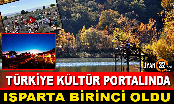 Türkiye Kültür Portalında Isparta 1. Oldu