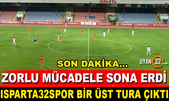 Isparta32Spor Ziraat Türkiye Kupasında Bir Üst Tura Çıktı.