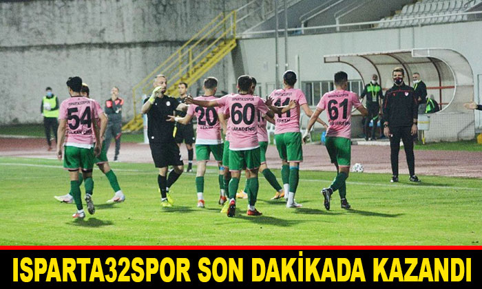 Ispartaspor Son Dakikada 2-1 Kazandı