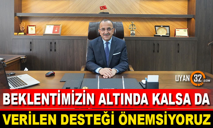 Birlik Başkanı Ahmet Tural; Beklentimizin Altında Kalsa da Verilen Desteği Önemsiyoruz