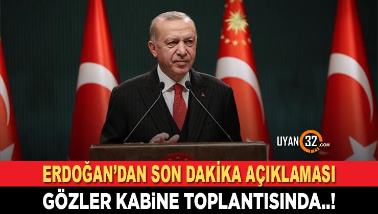 Cumhurbaşkanı Erdoğan; Kısıtlamalar Ne Zaman Kalkar Sorusuna Yanıt Olarak Kabine Toplantısını Gösterdi..!