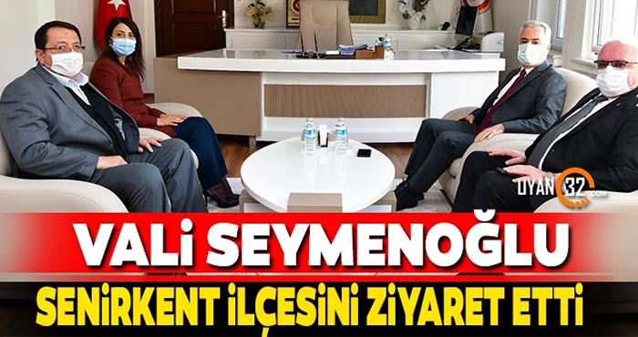 Ο κυβερνήτης Ömer Seymenoğlu επισκέφθηκε την περιοχή Senirkent