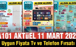 11 Mart 2021 A101 Aktüel Kataloğu; Uygun fiyatlı TV ve telefon fırsatı!