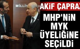 Ispartalı Siyasetçi Akif Çapraz MHP’nin MYK Üyeliğine Seçildi