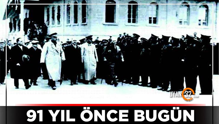 Atatürk Isparta’da..! 91 Yıl Önce Bugün