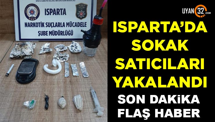 Isparta’da Sokak Satıcılarına Operasyonlar Düzenlendi