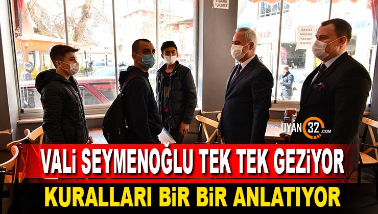 Vali Seymenoğlu Şarkikaraağaç İlçesini Ziyaret Etti