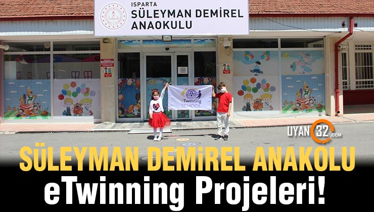 Süleyman Demirel Anaokulun’da eTwinning Projeleri!