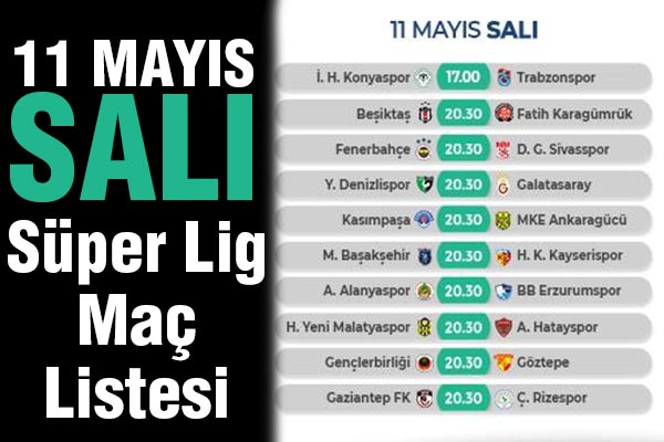 Bugün hangi maçlar var? 12 Eylül Süper Lig maç programı ...