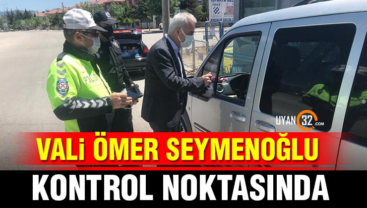 Vali Seymenoğlu Trafik Denetimine Katıldı