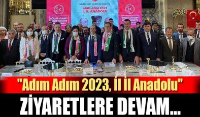 MHP Heyeti “Adım Adım 2023, İl İl Anadolu” Programı Devam Ediyor…