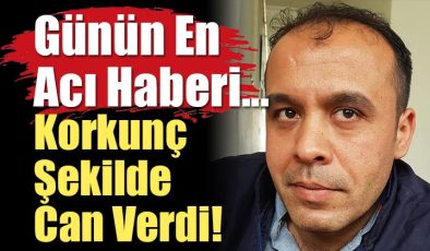 Mermer Yüklü Kamyonun Altında Kalan Ümit Erdoğan Hayatını Kaybetti!