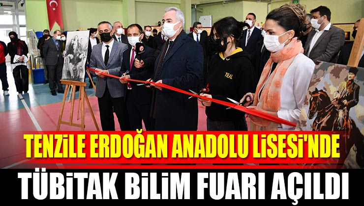Isparta Tenzile Erdoğan Anadolu Lisesi’nde TÜBİTAK 4006 Bilim Fuarı Açıldı