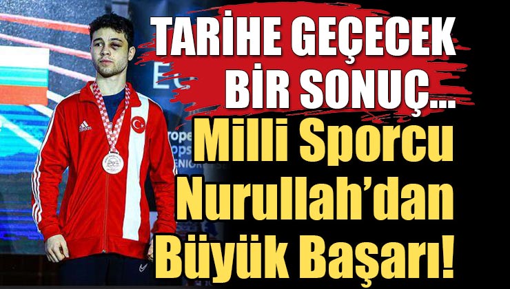 🥊🥊🥊 Milli Sporcumuz Nurullah Oyan Avrupa 3. Oldu!