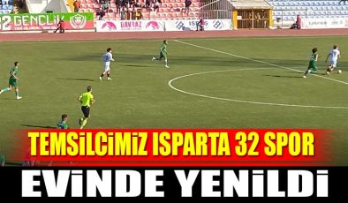 Isparta 32 Spor Evinde Karacabey Belediyespor’a Yenildi