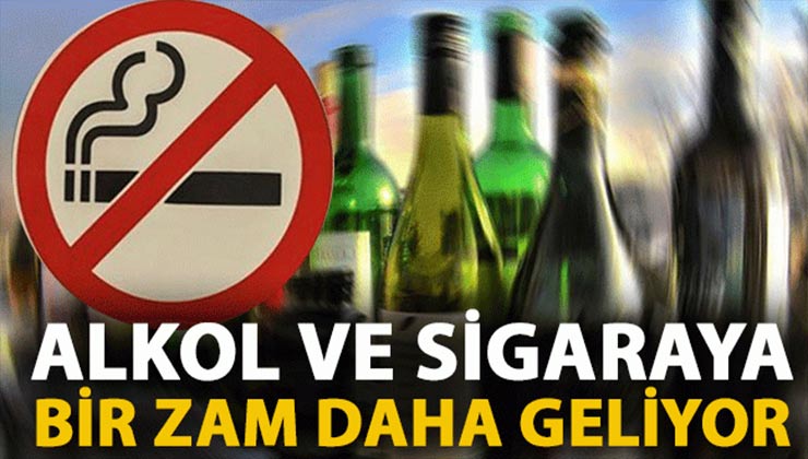 Tiryakisine Kötü Haber! Sigara ve Alkol Fiyatlarına Dev Zam Bekleniyor…