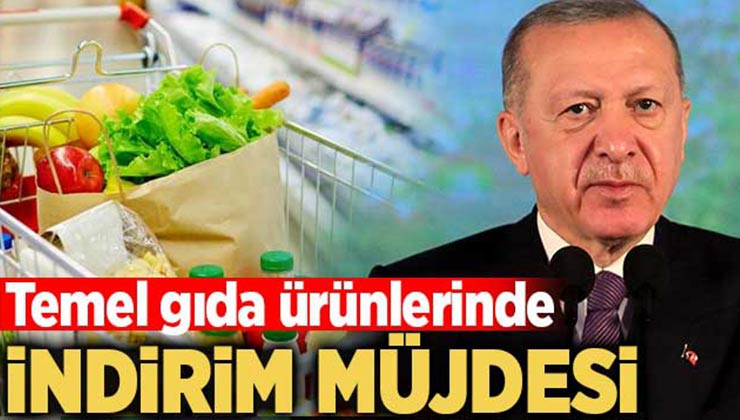 Başkan Erdoğan’ın Talimatı İşe Yaradı! Marketler Birçok Temel Gıda Ürününde Büyük İndirim Var…