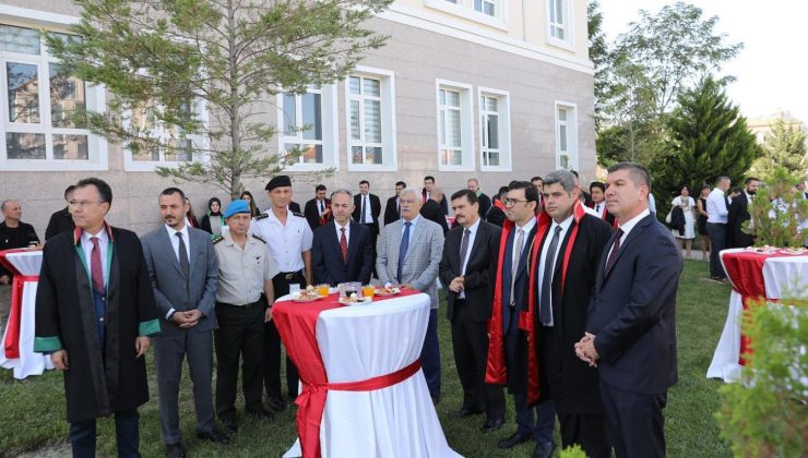 Burdur’da Adli Yıl Açılış Töreni Düzenlendi