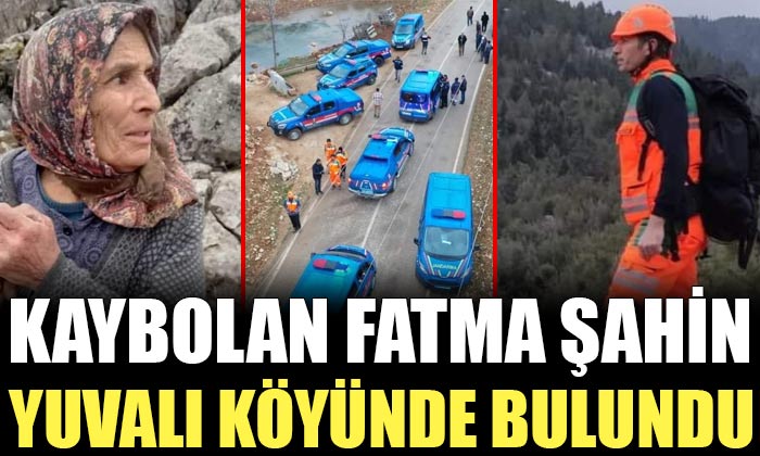 Ayvalıpınar Köyünde Kaybolan Fatma Şahin, AFAD ve ISAK Tarafından Bulundu!