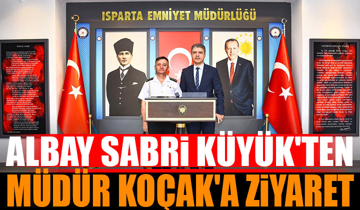 Albay Sabri Küyük’den Ahmet Cengiz Koçak’a Ziyaret