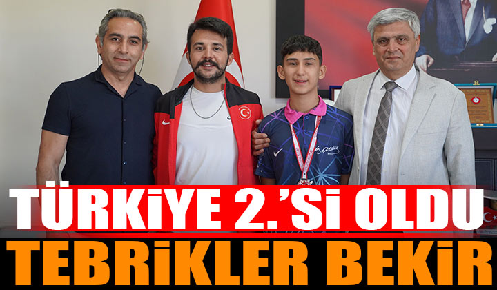 Recep Armağan Mersin’de Türkiye Şampiyonası’nda ikinci oldu