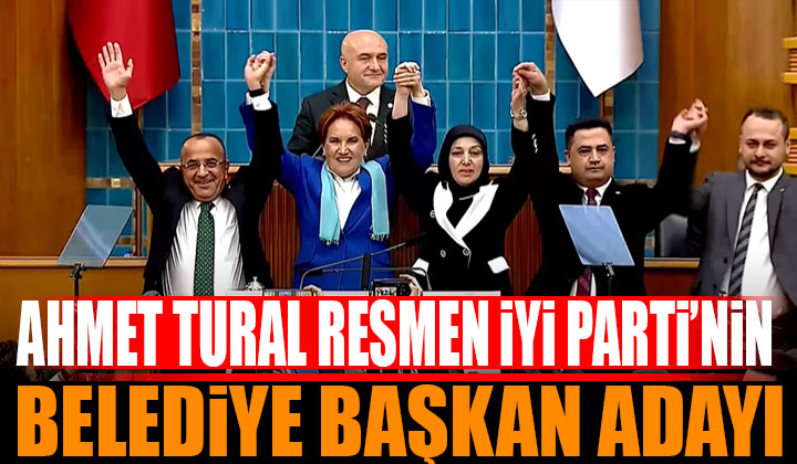 Ahmet Tural Resmen İYİ Parti Belediye Başkan Adayı